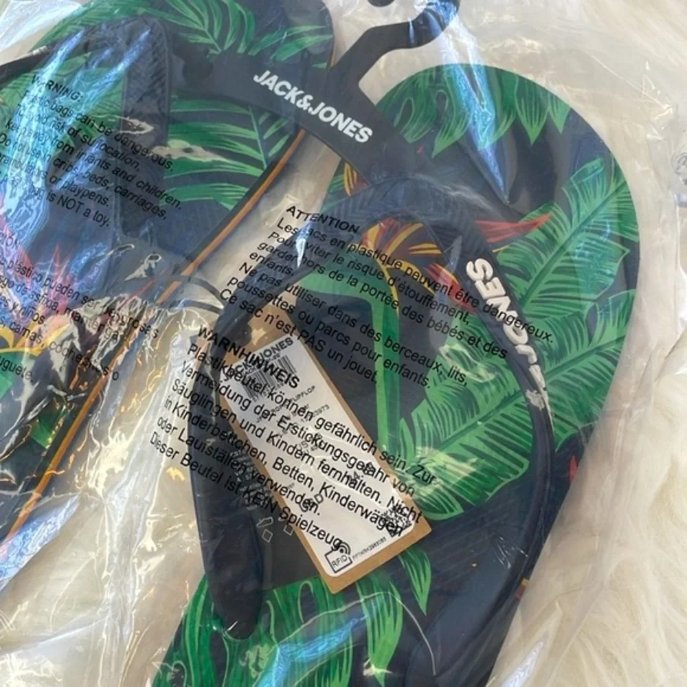 Jack & Jones “Tropic Navy Blazer” Flip Flops‎